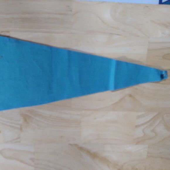 Vintage 60s Virginia City Nevada Neon Pennant Flag - Picture 6 of 6